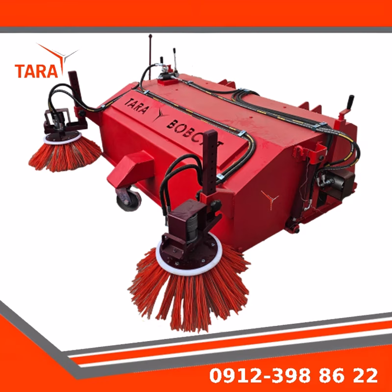 جارو کامیون تارا بابکت برای نظافت جاده و محیطهای صنعتی