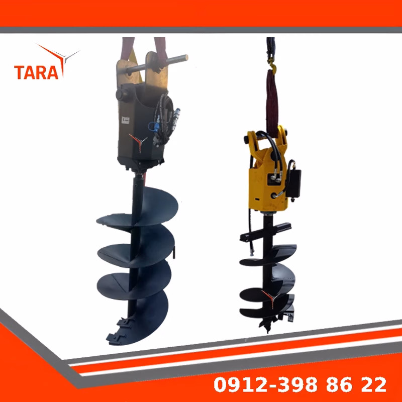 خرید مته چاله کن مینی بیل با مقاومت بالا در زمین سخت