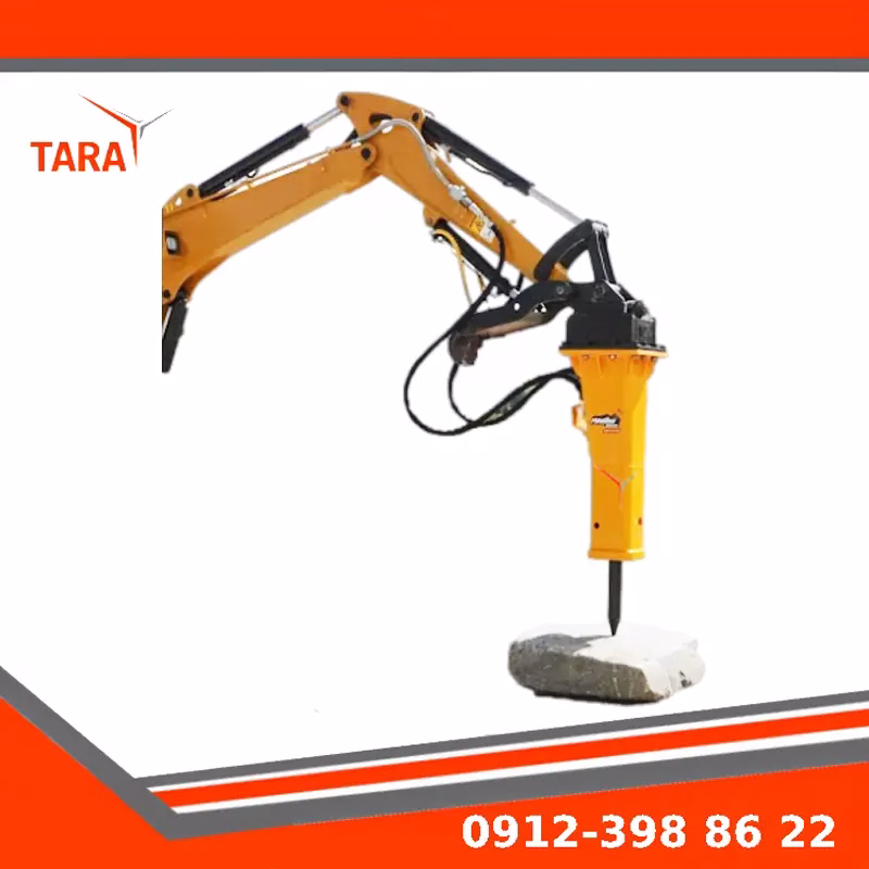 چکش هیدرولیکی بیل مکانیکی تولید تارا بابکت
