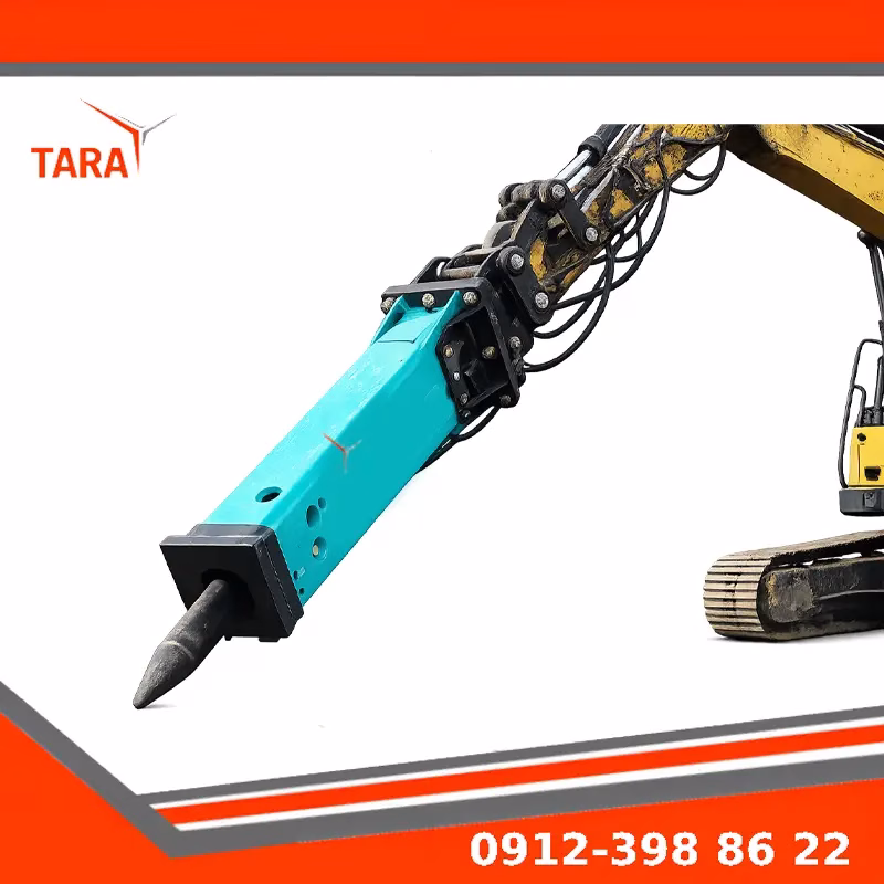 چکش هیدرولیکی تخریب بتن در پروژههای عمرانی و ساختمانی